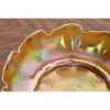 Louis Comfort Tiffany Favrile Iridescent Art Glass Scalloped Bowl - Image 4