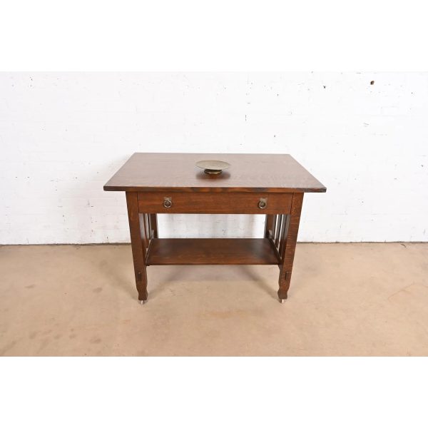 Tiffany Studios New York Greek Key Bronze Footed Charger Plate or Tray - Image 8