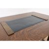 Tiffany Studios New York Zodiac Bronze Blotter Ends With Leather Desk Blotter - Image 5