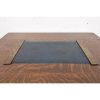 Tiffany Studios New York Zodiac Bronze Blotter Ends With Leather Desk Blotter - Image 2
