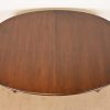 Baker Furniture Georgian Cherry Wood Double Pedestal Extension Dining Table, Newly Refinished - Image 9