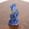 Antique Chinese Lapis Lazuli Birds and Tree Lidded Jar - Image 4