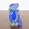 Antique Chinese Lapis Lazuli Birds and Tree Lidded Jar - Image 10