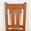 Limbert Antique Mission Oak Arts & Crafts Dining Chairs, Set of Five - Image 7