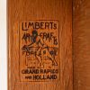 Limbert Antique Mission Oak Arts & Crafts Drop Front Secretary Desk, Circa 1900 - Image 8
