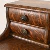 R. J. Horner Style Antique Victorian Tiger Oak Ladies Writing Desk, Circa 1890 - Image 7