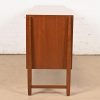 Kipp Stewart for Calvin Furniture Mid-Century Modern Walnut and Rosewood Sideboard Credenza, Newly Refinished - Image 10