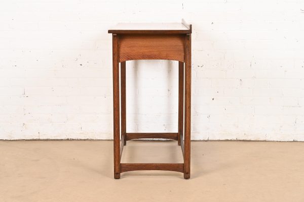 Lifetime Furniture Antique Mission Oak Arts & Crafts Puritan Buffet Server or Console Table, Circa 1900 - Image 9