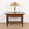 Antique Art Nouveau Slag Glass Table Lamp in the Manner of Handel, Circa 1920s - Image 11