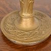Antique Art Nouveau Slag Glass Table Lamp in the Manner of Handel, Circa 1920s - Image 7