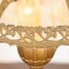 Antique Art Nouveau Slag Glass Table Lamp by Miller Lamp Co., Circa 1920s - Image 4