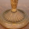 Antique Art Nouveau Slag Glass Table Lamp in the Manner of Handel, Circa 1910 - Image 6