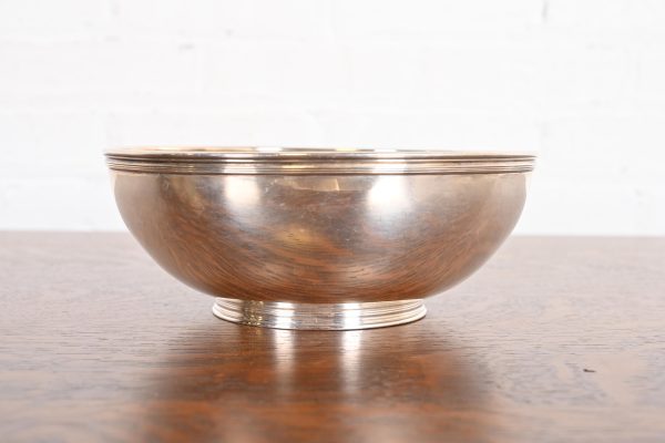 Tiffany & Co. Art Deco Sterling Silver Fruit Bowl or Centerpiece Bowl - Image 2