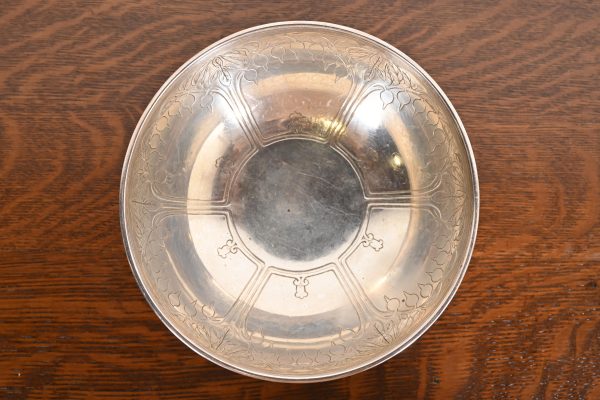 Tiffany & Co. Art Deco Sterling Silver Fruit Bowl or Centerpiece Bowl - Image 3