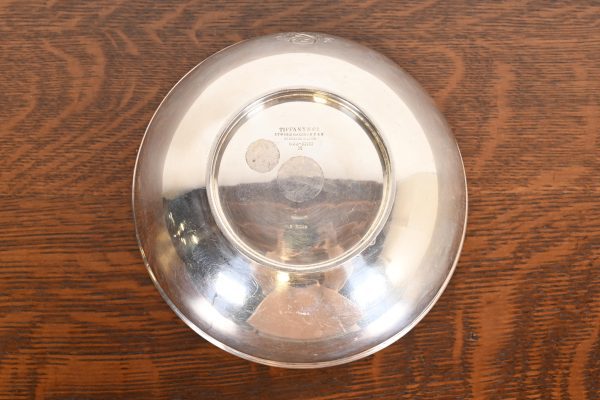 Tiffany & Co. Art Deco Sterling Silver Fruit Bowl or Centerpiece Bowl - Image 6