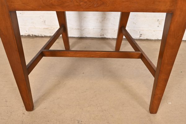 Kindel Furniture Regency Carved Fruitwood Dining Chairs, Set of Four - Image 8