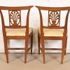 Kindel Furniture Regency Carved Fruitwood Dining Chairs, Set of Four - Image 10