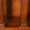 Romweber Neoclassical Pantheon Form Carved Walnut and Burl Wood Sideboard or Console Table - Image 7