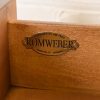 Romweber Neoclassical Pantheon Form Carved Walnut and Burl Wood Sideboard or Console Table - Image 6
