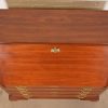 Henkel Harris Georgian Solid Cherry Wood Slant Front Secretary Desk - Image 9