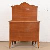 Romweber Style French Art Deco Burled Walnut Highboy Dresser, Circa 1920s - Image 11