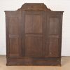 Herter Brothers Style Monumental Antique Eastlake Victorian Carved Burled Walnut Triple Bookcase, Circa 1880s - Image 11