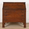 Stickley Brothers Style Antique Mission Oak Arts & Crafts Drop Front Secretary Desk, Circa 1900 - Image 3