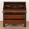 Stickley Brothers Style Antique Mission Oak Arts & Crafts Drop Front Secretary Desk, Circa 1900 - Image 5