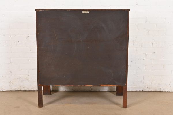 Stickley Brothers Style Antique Mission Oak Arts & Crafts Drop Front Secretary Desk, Circa 1900 - Image 10