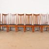 Stickley Mission Arts & Crafts Cherry Wood Spindle Dining Chairs, Set of Eight - Image 3