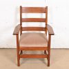 L. & J. G. Stickley Antique Mission Oak Arts & Crafts Armchair, Circa 1900 - Image 3
