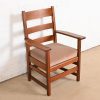 L. & J. G. Stickley Antique Mission Oak Arts & Crafts Armchair, Circa 1900 - Image 4