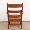 L. & J. G. Stickley Antique Mission Oak Arts & Crafts Armchair, Circa 1900 - Image 9