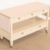 Baker Furniture Mid-Century Modern Cream Lacquered Rolling Server or Bar Cart, Circa 1960s - Image 4