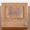 Tiffany Studios New York Adam Bronze Doré Desk Calendar Frame or Picture Frame