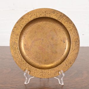 Tiffany Studios New York Bronze Doré Plate
