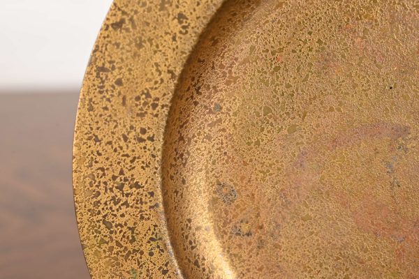 Tiffany Studios New York Bronze Doré Plate - Image 4