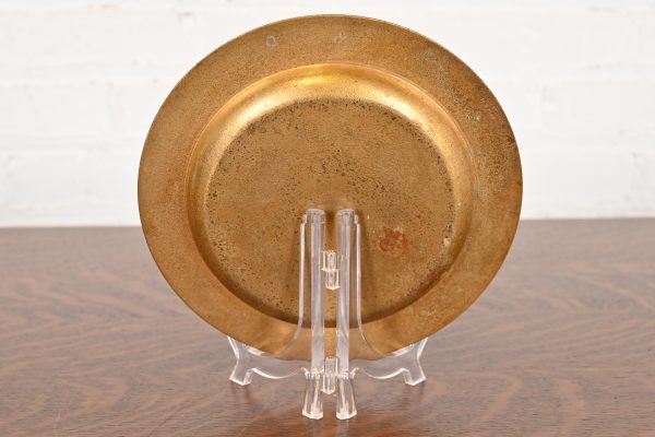 Tiffany Studios New York Bronze Doré Plate - Image 7