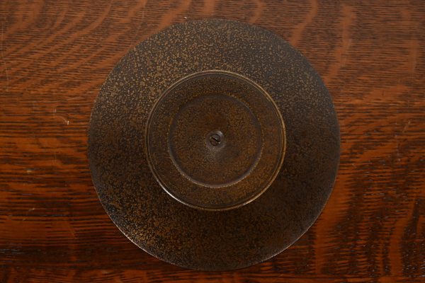 Tiffany Studios New York Bronze Footed Charger Plate or Tray With Greek Key Design - Image 8
