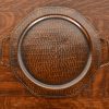 Roycroft Arts & Crafts Hammered Copper Handled Tray - Image 2