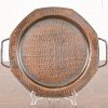 Roycroft Arts & Crafts Hammered Copper Handled Tray