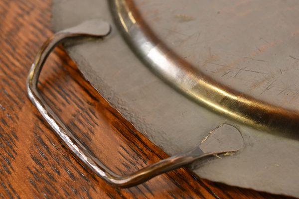 Roycroft Arts & Crafts Hammered Copper Handled Tray - Image 7