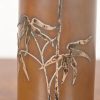 Heintz Arts & Crafts Sterling Silver on Bronze Vase - Image 7