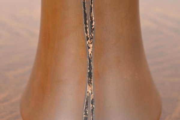 Heintz Arts & Crafts Sterling Silver on Bronze Vase - Image 8