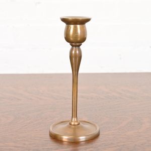 Tiffany Studios New York Bronze Candlestick, Circa 1910