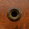 Robert Jarvie Style Antique Arts & Crafts Turned Brass Tall Candlestick - Image 4