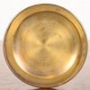 Robert Jarvie Style Antique Arts & Crafts Turned Brass Tall Candlestick - Image 8