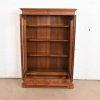 Herter Brothers Style Antique Eastlake Victorian Carved Walnut Glass Front Bookcase, Circa 1880s - Image 5
