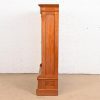 Herter Brothers Style Antique Eastlake Victorian Carved Walnut Glass Front Bookcase, Circa 1880s - Image 10