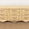 Romweber French Rococo Louis XV Cream Lacquered Nine-Drawer Dresser, Circa 1960s - Image 2